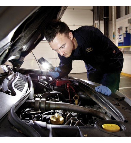 Lampada ispezione professionale a led RING magnetica flessibile 470 lumens