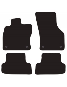 Tappeti tappetini auto su misura moquette Audi A3 3p 2012 2019