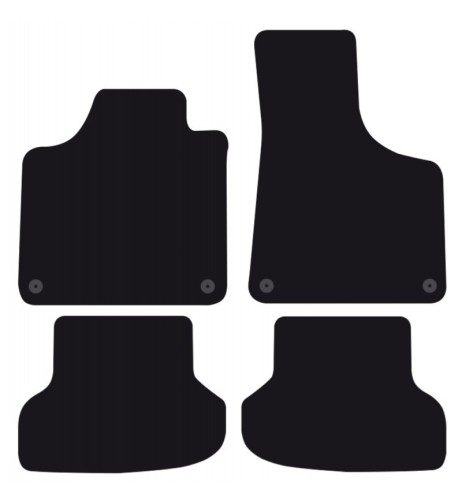 Tappeti tappetini auto su misura moquette Audi A3 5p Sportback 2004-2012
