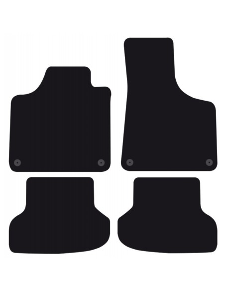 Tappeti tappetini auto su misura moquette Audi A3 5p Sportback 2004-2012