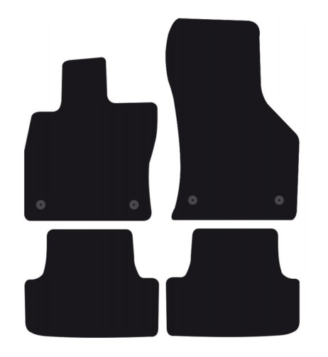 Tappeti tappetini auto su misura moquette Audi A3 5p Sportback 2012-2020