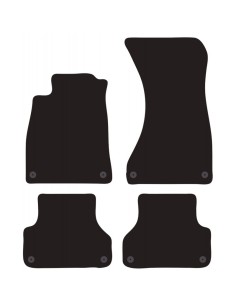 Tappeti tappetini auto su misura moquette Audi A4 4p - A4 Avant dal 2015