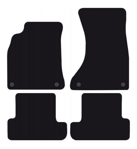 Tappeti tappetini auto su misura moquette Audi A5 Sportback 2009-2016