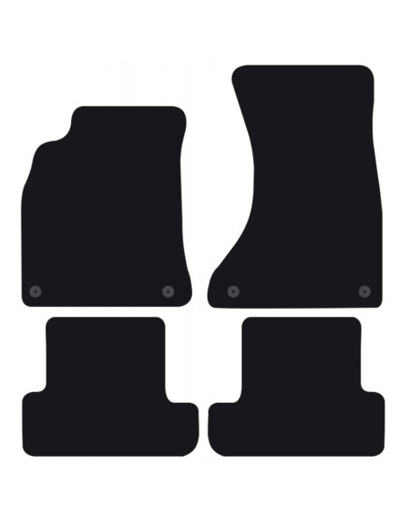Tappeti tappetini auto su misura moquette Audi A5 Sportback 2009-2016