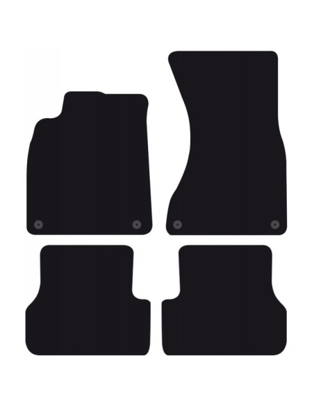 Tappeti tappetini auto su misura moquette Audi A6 4p / Avant 2011-2018