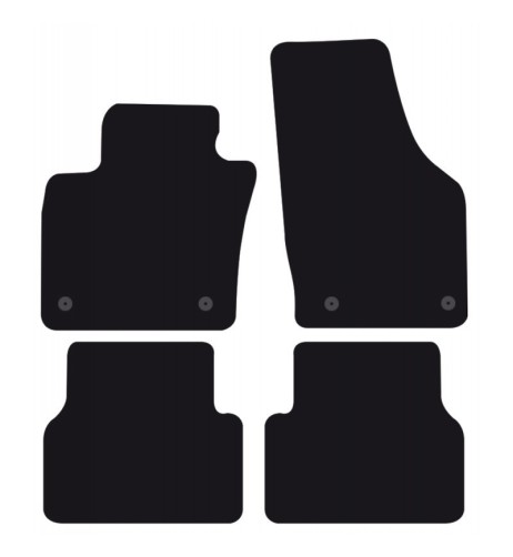 Tappeti tappetini auto su misura moquette Audi Q3 2011-2018