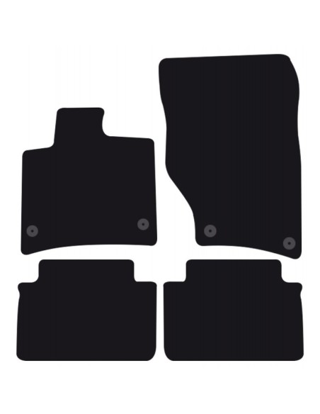 Tappeti tappetini auto su misura moquette Audi Q7 2006 2015