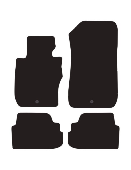 Tappeti tappetini auto su misura moquette Bmw Serie 1 Coupe 2007-2013