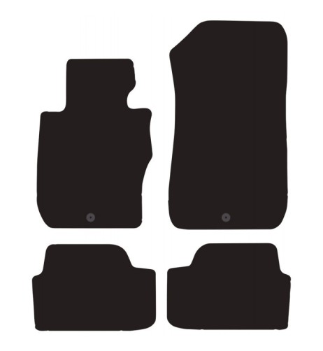 Tappeti tappetini auto su misura moquette Bmw Serie 1 5p 2004-2011