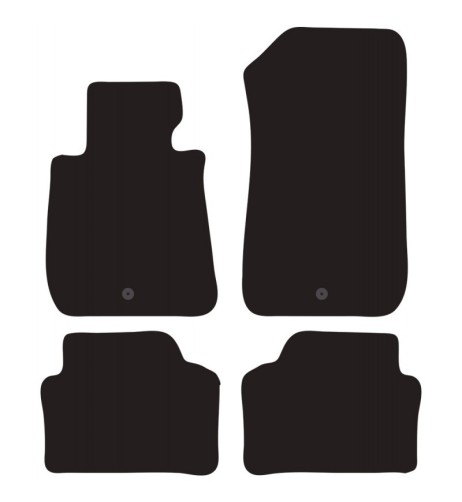 Tappeti tappetini auto su misura moquette Bmw Serie 3 E90-E91 2005-2011