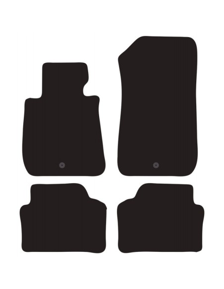 Tappeti tappetini auto su misura moquette Bmw Serie 3 E90 E91 2005 2011