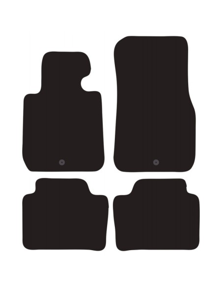 Tappeti tappetini auto su misura moquette Bmw Serie 3 F30-F31 2012-2018