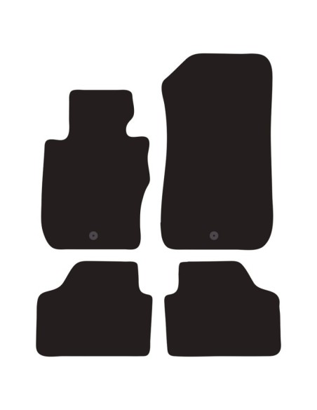 Tappeti tappetini auto su misura moquette Bmw X1 2009-2015