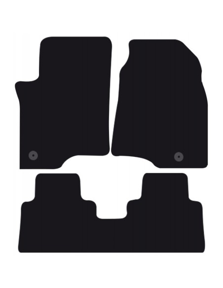 Tappeti tappetini auto su misura moquette Chevrolet Captiva dal 2006