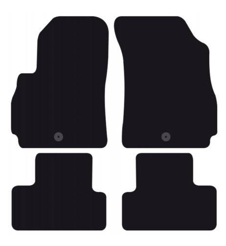 Tappeti tappetini auto su misura moquette Chevrolet Orlando dal 2010