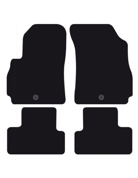 Tappeti tappetini auto su misura moquette Chevrolet Orlando dal 2010