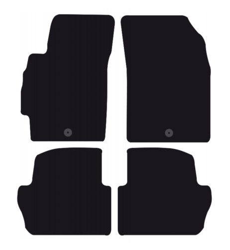 Tappeti tappetini auto su misura moquette Chevrolet Spark dal 2009