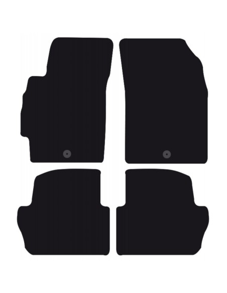 Tappeti tappetini auto su misura moquette Chevrolet Spark dal 2009