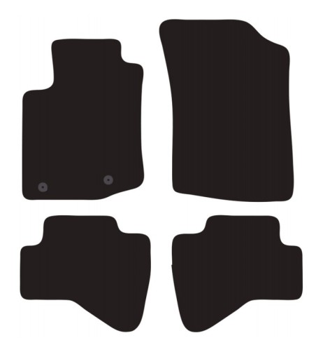 Tappeti tappetini auto su misura moquette Citroen C1 dal 2014