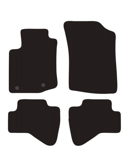 Tappeti tappetini auto su misura moquette Citroen C1 dal 2014