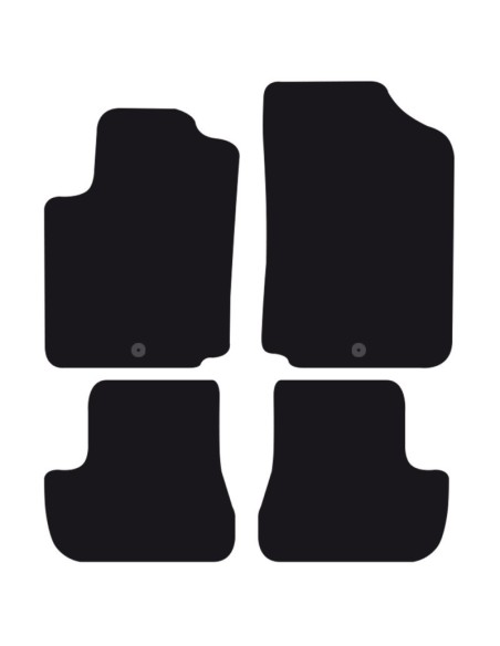 Tappeti tappetini auto su misura moquette Citroen C2 2003 2010