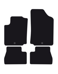 Tappeti tappetini auto su misura moquette Citroen C3 dal 2002 al 2009