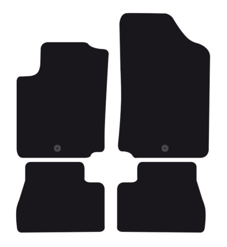 Tappeti tappetini auto su misura moquette Citroen C3 dal 2002 al 2009