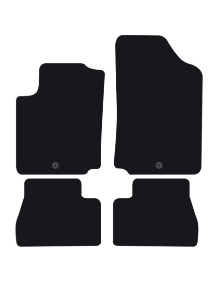 Tappeti tappetini auto su misura moquette Citroen C3 dal 2002 al 2009