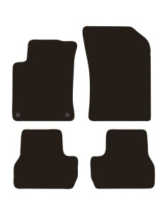Tappeti tappetini auto su misura moquette Citroen C3 2009-2016