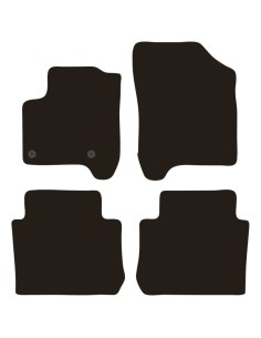 Tappeti tappetini auto su misura moquette Citroen C3 Picasso dal 2009