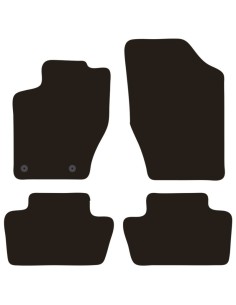 Tappeti tappetini auto su misura moquette Citroen C4 2004-2010