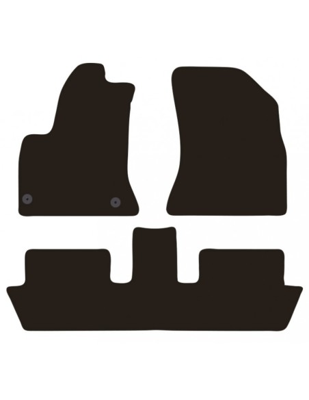 Tappeti tappetini auto su misura moquette C4 Picasso Grand Picasso 2006 2