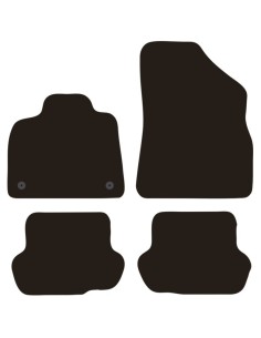 Tappeti tappetini auto su misura moquette Citroen DS5 dal 2011