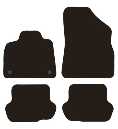 Tappeti tappetini auto su misura moquette Citroen DS5 dal 2011