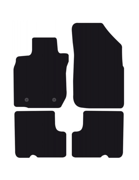 Tappeti tappetini auto su misura moquette Dacia Duster 2x4 2010-2013