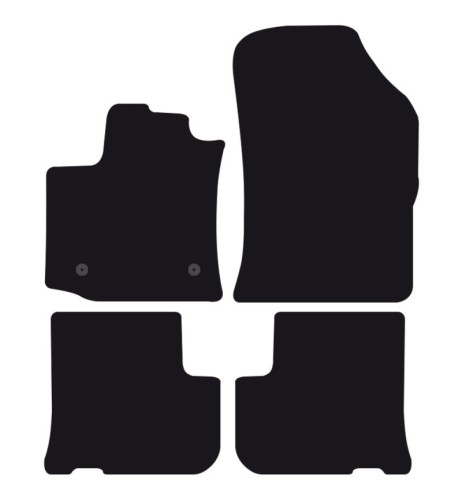 Tappeti tappetini auto su misura moquette Dacia Lodgy dal 2012