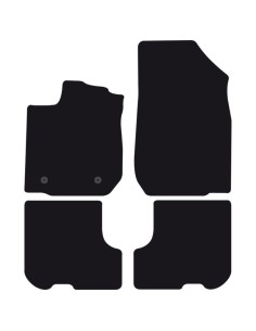 Tappeti tappetini auto su misura moquette Dacia Sandero Stepway 2008 2020