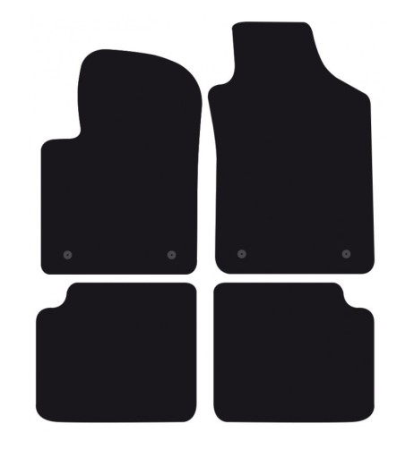 Tappeti tappetini auto su misura moquette Fiat 500 - 500C