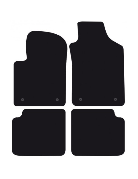 Tappeti tappetini auto su misura moquette Fiat 500 - 500C