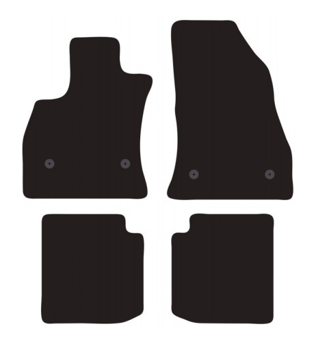 Tappeti tappetini auto su misura moquette Fiat 500L - 500 Living 2012-2017