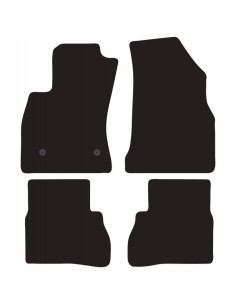 Tappeti tappetini auto su misura moquette Fiat Doblo 5p 2010 2020