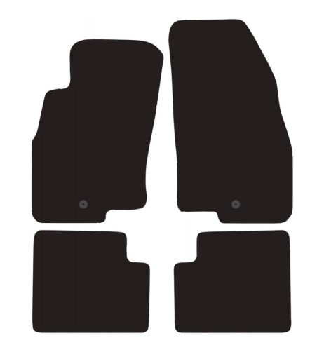 Tappeti tappetini auto su misura moquette Fiat Grande Punto dal 2005