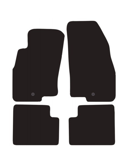 Tappeti tappetini auto su misura moquette Fiat Grande Punto dal 2005
