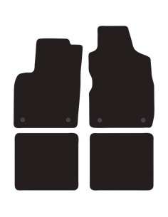 Tappeti tappetini auto su misura moquette Fiat Panda 2003 2011 Panda Clas