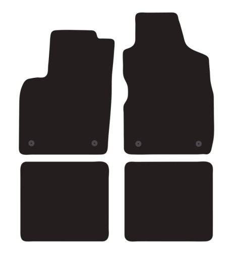 Tappeti tappetini auto su misura moquette Fiat Panda 2003-2011 - Panda Classic