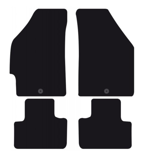 Tappeti tappetini auto su misura moquette Fiat Punto 1999-2011