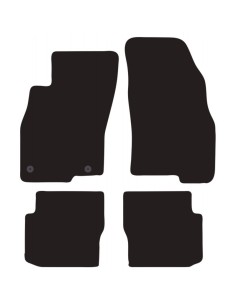Tappeti tappetini auto su misura moquette Fiat Punto Evo dal 2009