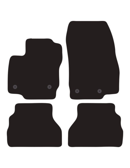 Tappeti tappetini auto su misura moquette Ford B-Max dal 2012