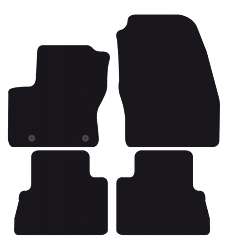 Tappeti tappetini auto su misura moquette Ford C-Max 2010-2012