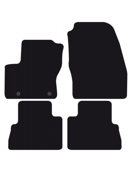 Tappeti tappetini auto su misura moquette Ford C-Max 2010-2012